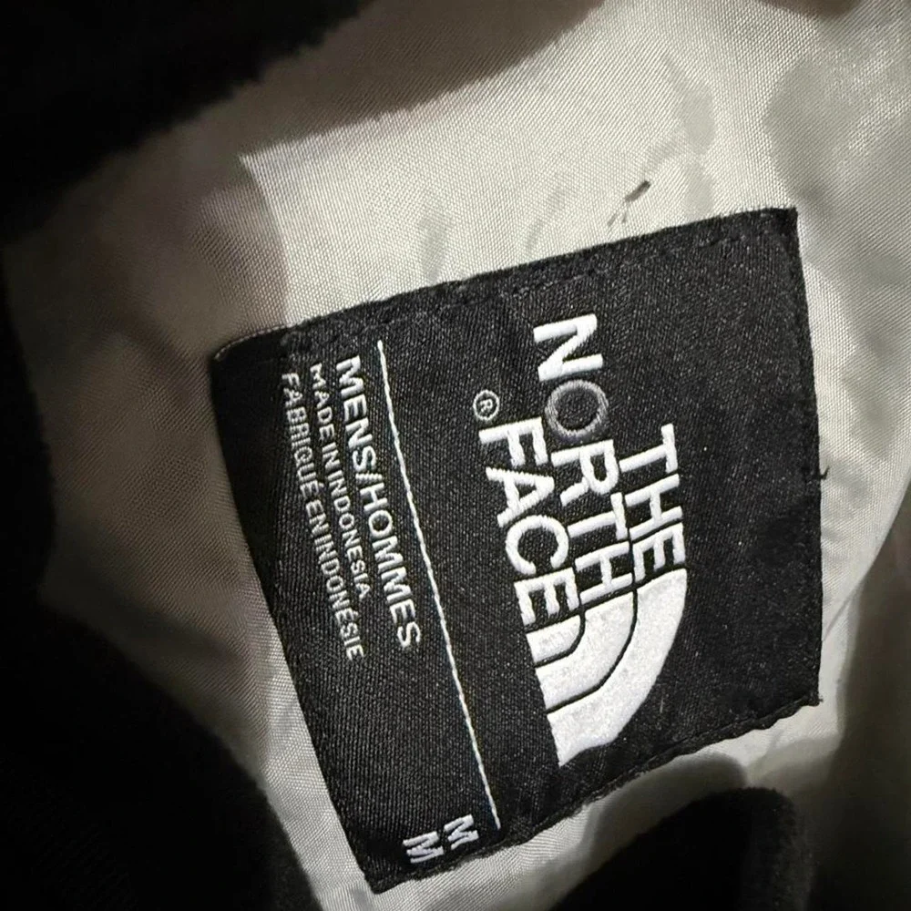 The North Face mens black jacket with inside removable liner
